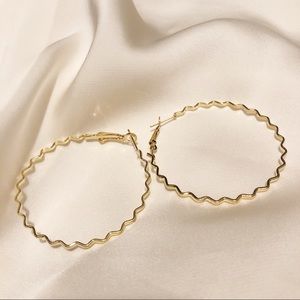 Metal Hoop Earrings